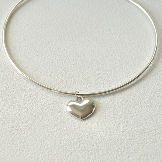 Puff Heart Pendant