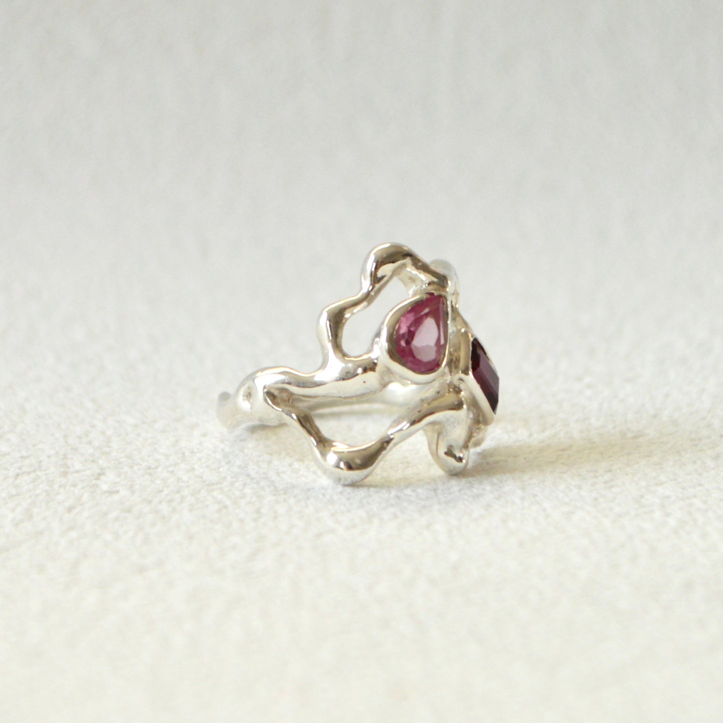 Wavy Dual Ring