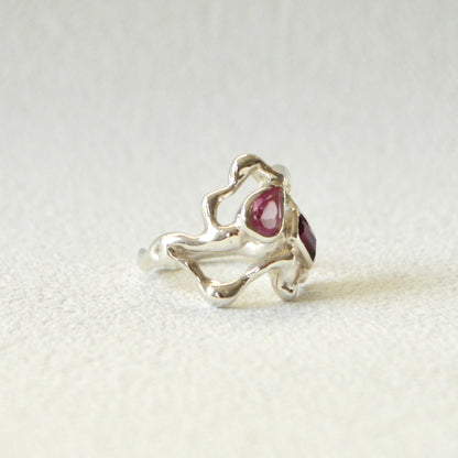 Wavy Dual Ring