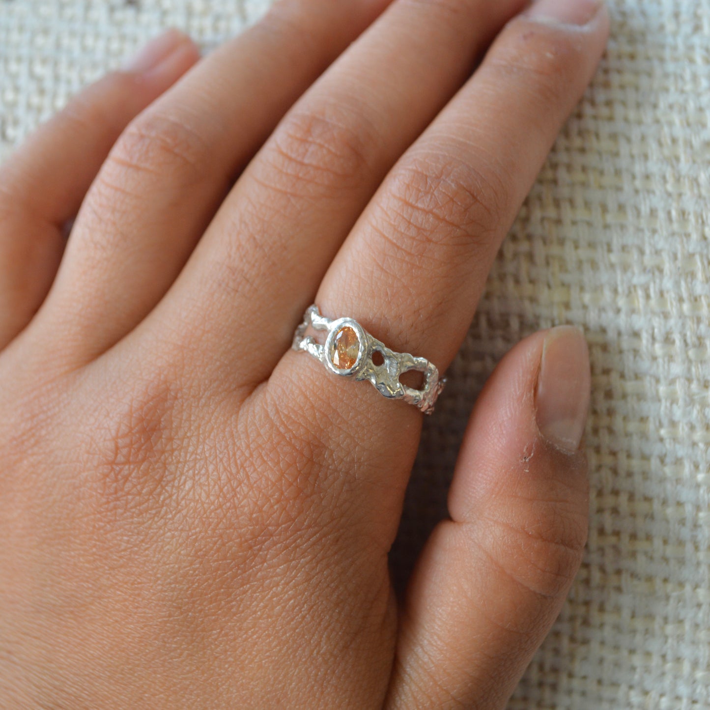 Rocky Stone Ring