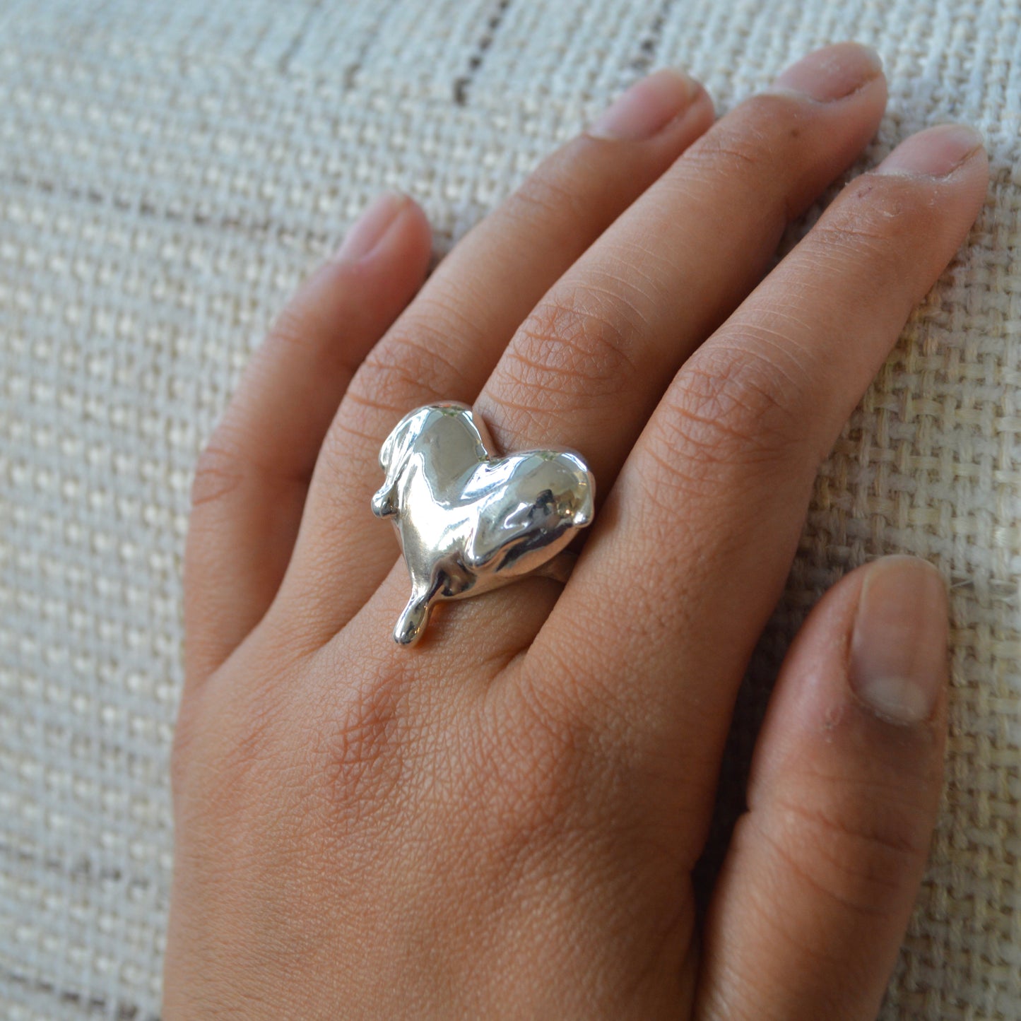 Melting Heart Ring