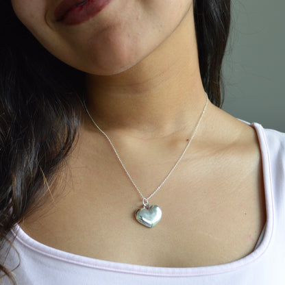 Puff Heart Pendant
