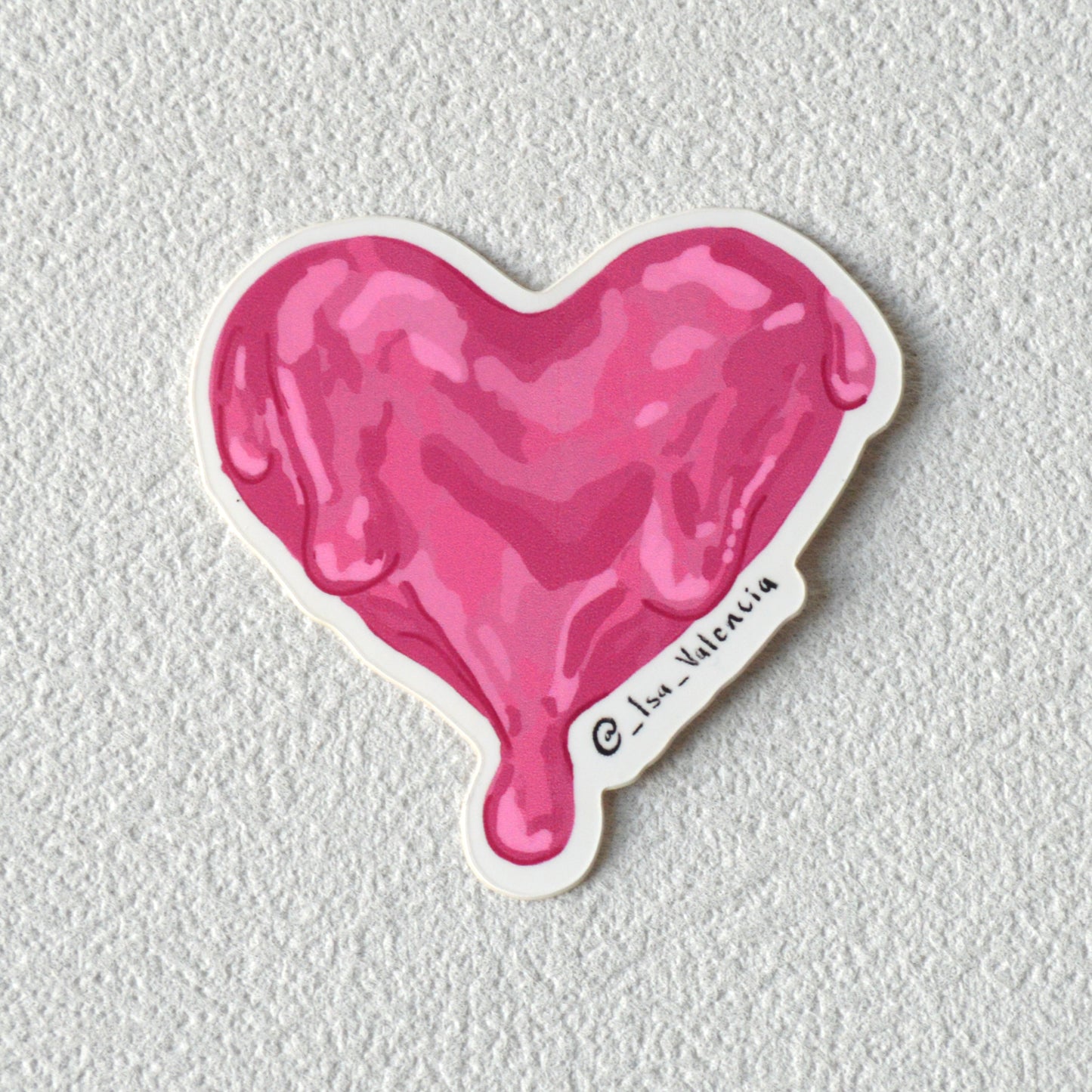 Melting Heart Sticker