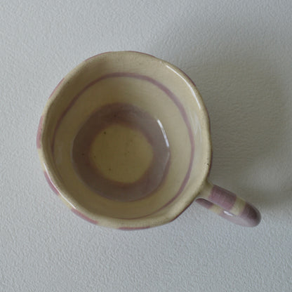 Lavender Line Mug