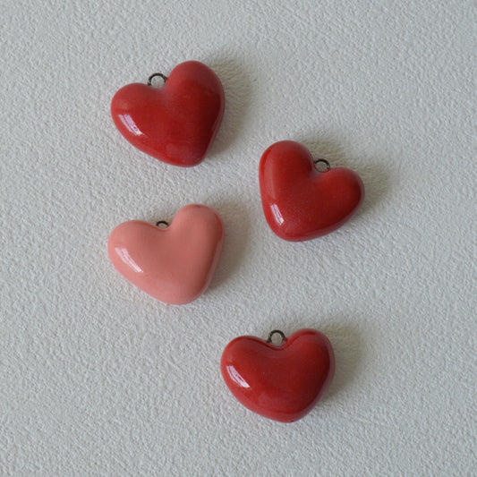 Ceramic Heart Necklace